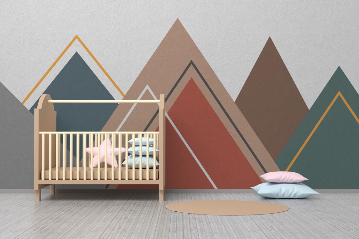 Fototapeta Streszczenie góry