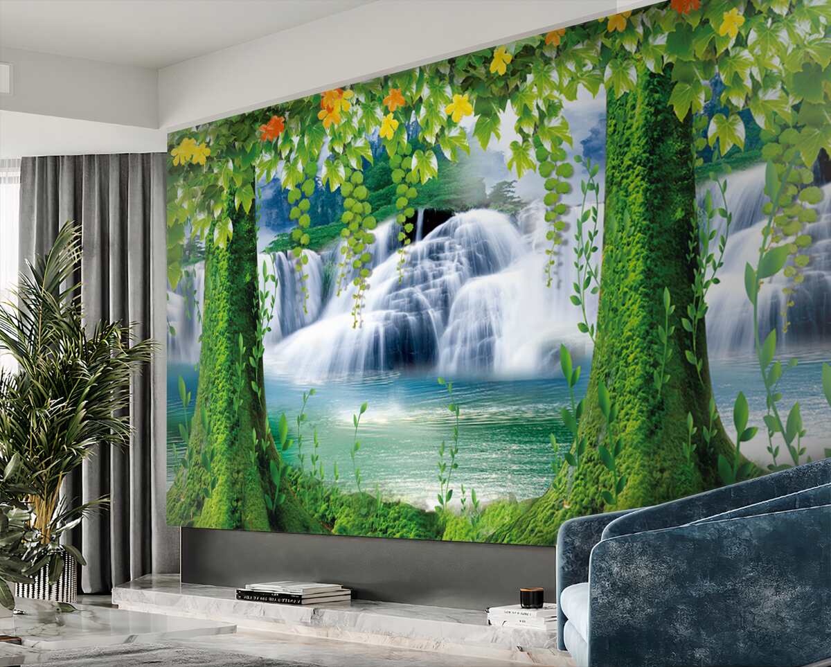 Fototapeta kolorowy krajobraz