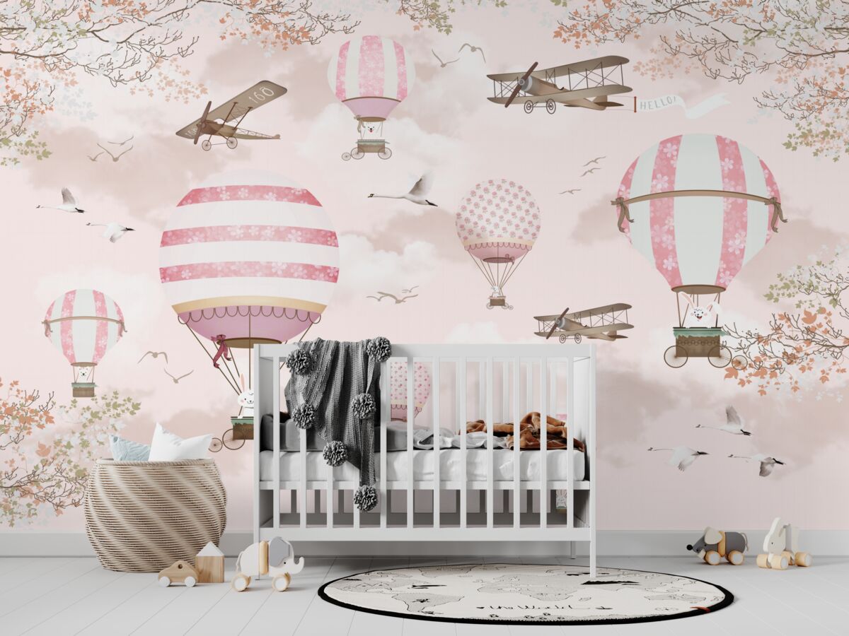 Fototapeta Transport na niebie