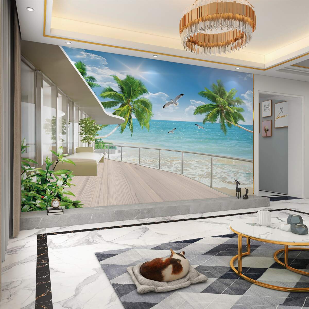 Fototapeta luksusowa i duża willa