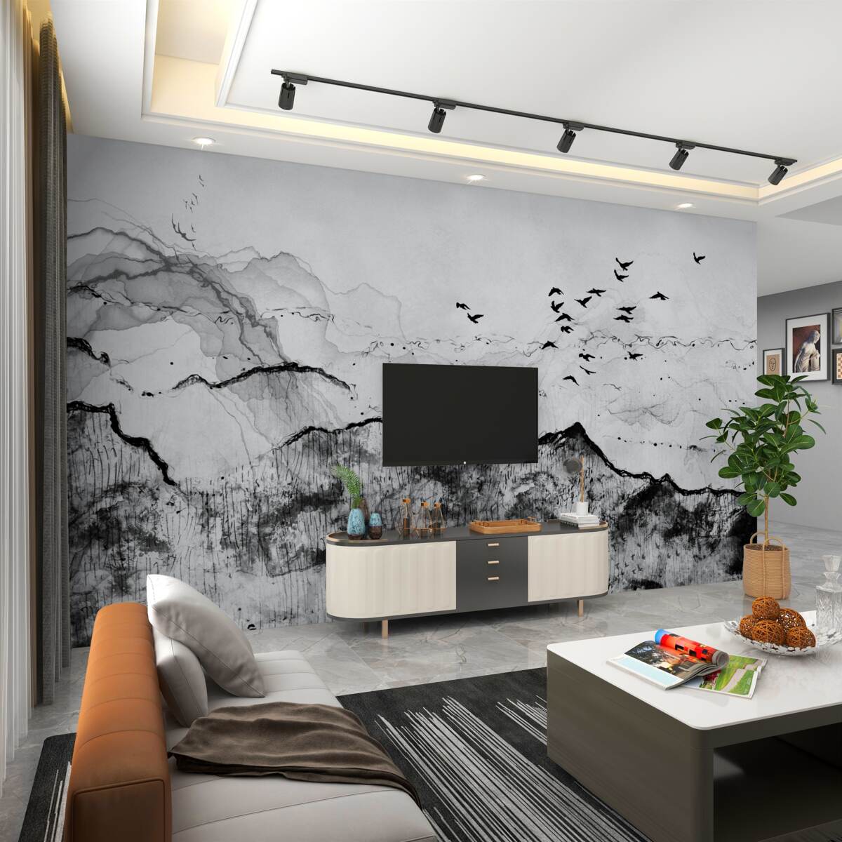 Fototapeta styl antycznego atramentu