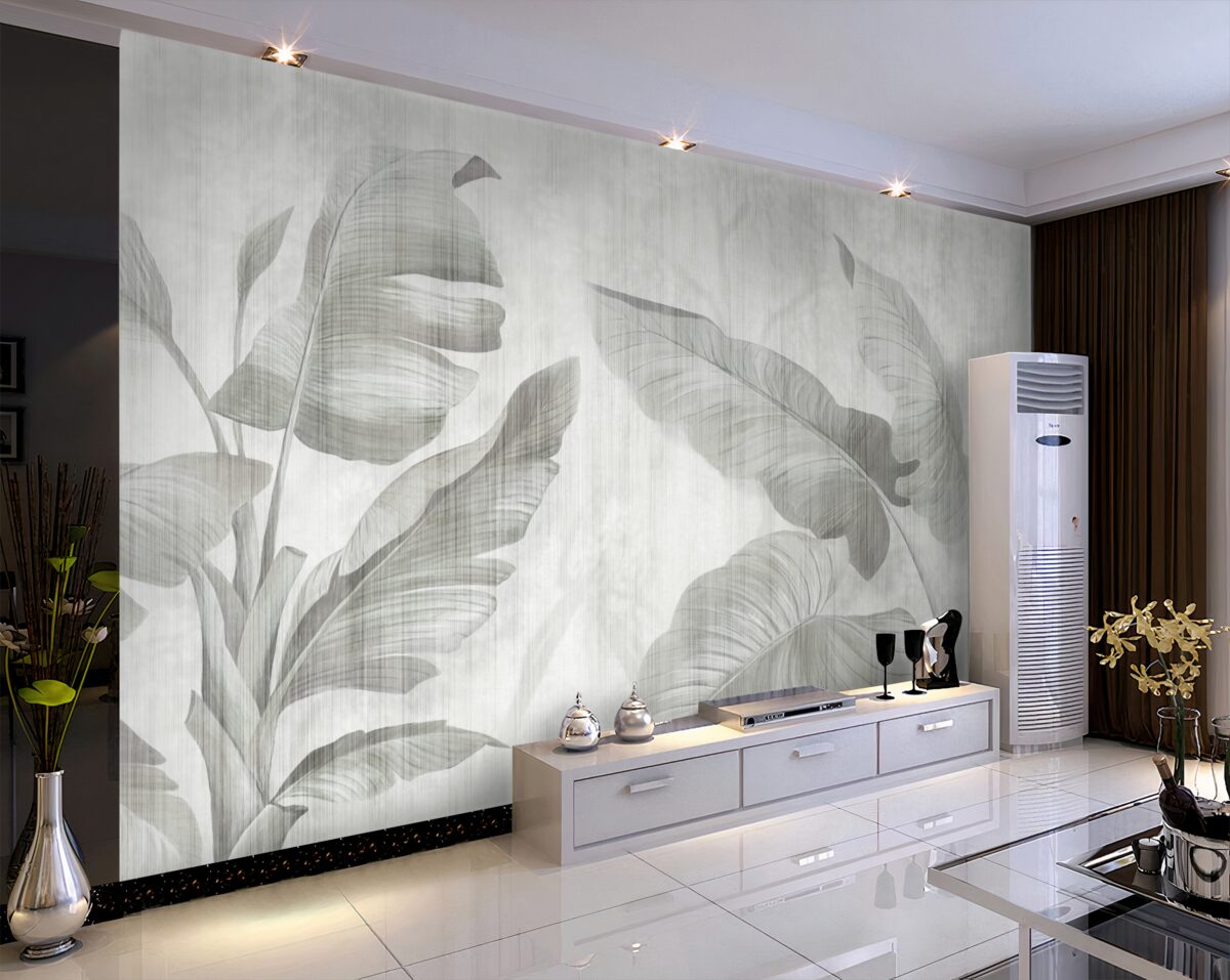 Fototapeta tropikalne liście palmowe