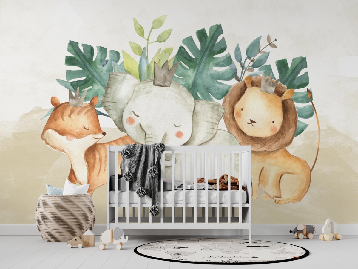 Fototapeta Zwierzęta w pobliżu zieleni