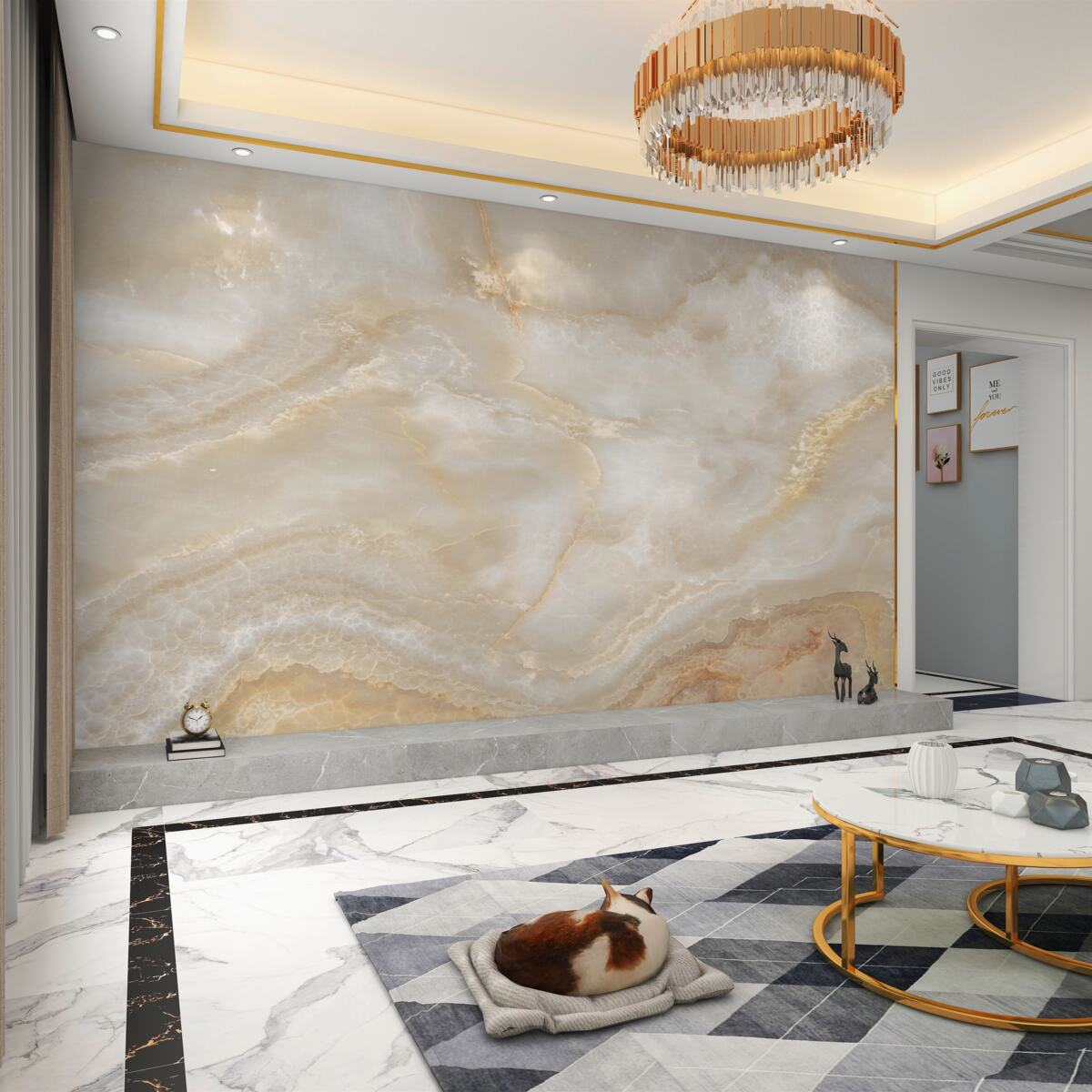 Fototapeta świecąca płyta kwarcowa