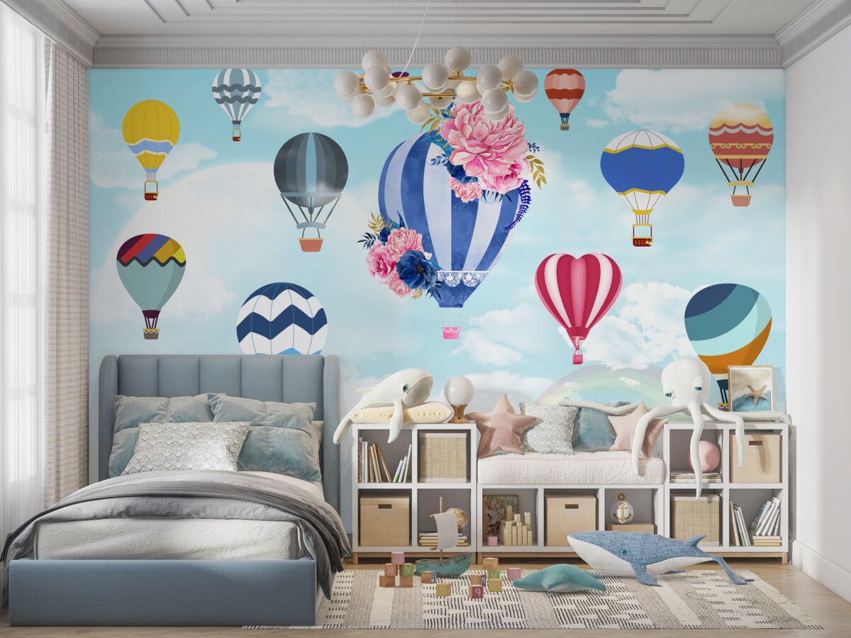 Fototapeta Kolorowe balony