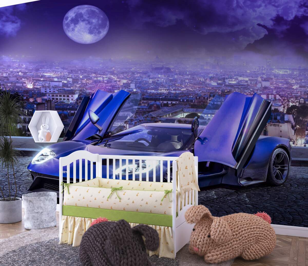 Fototapeta Luksusowy samochód sportowy