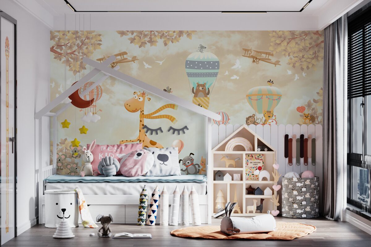 Fototapeta Zwierzęta podróżują i latają