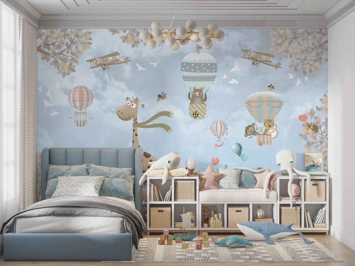 Fototapeta Zwierzęta podróżują różnymi pojazdami