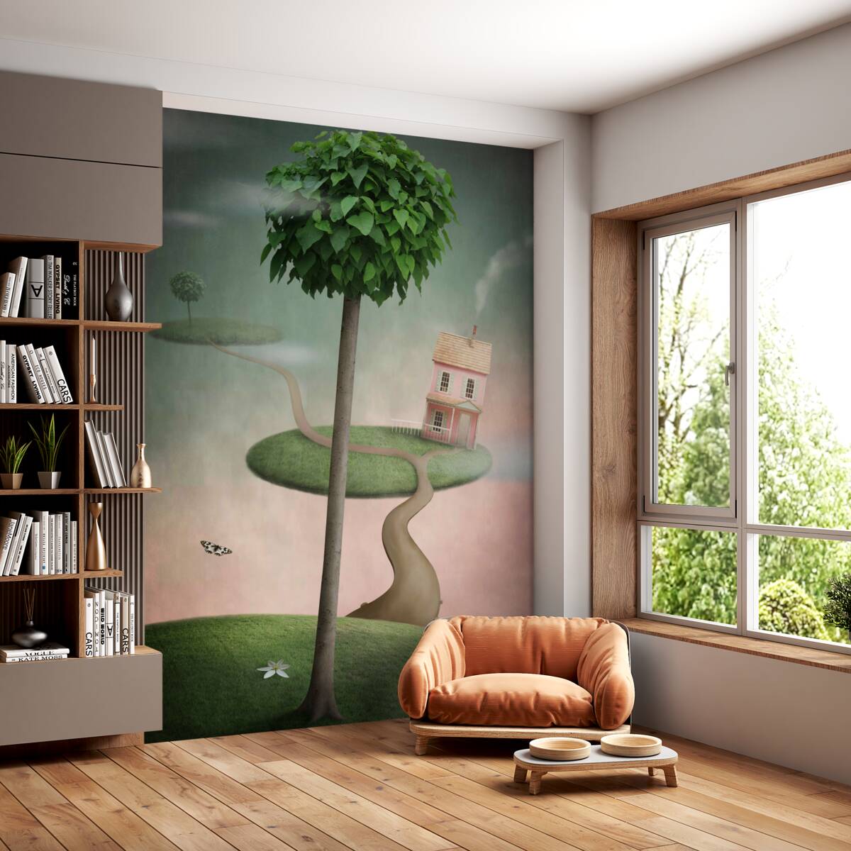 Fototapeta Samotny dom