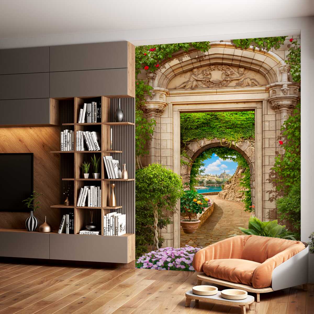 Fototapeta bardzo piękne przejście przez łuk