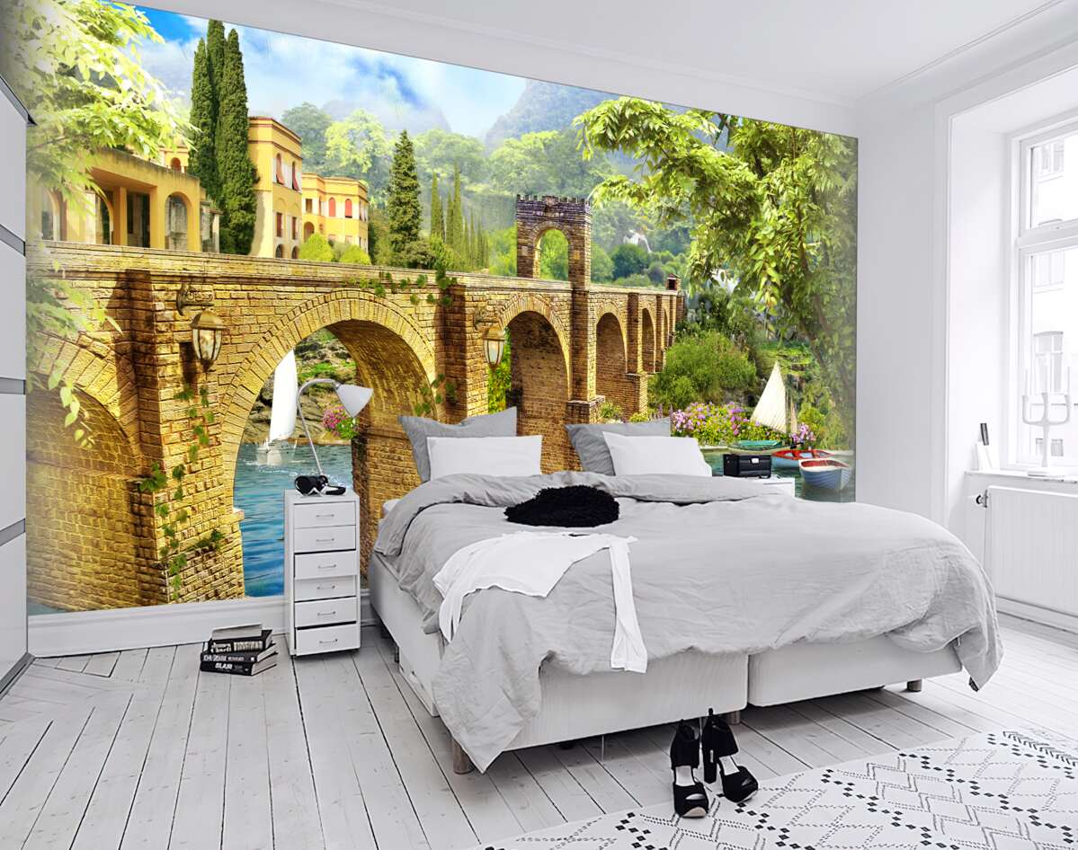 Fototapeta estetyczny akwedukt