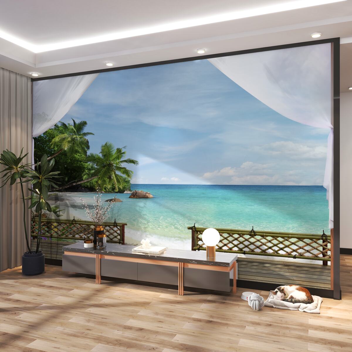 Fototapeta dostęp do plaży i morza