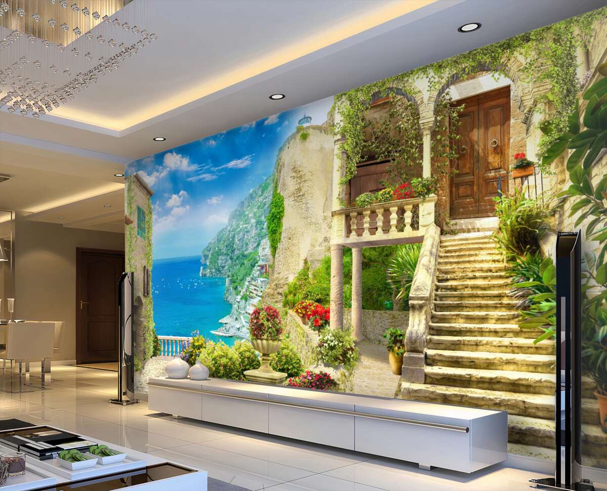 Fototapeta bardzo piękny widok na przyrodę