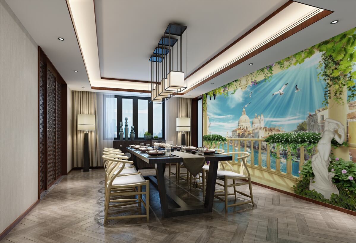 Fototapeta widok z balkonu na piękno Wenecji