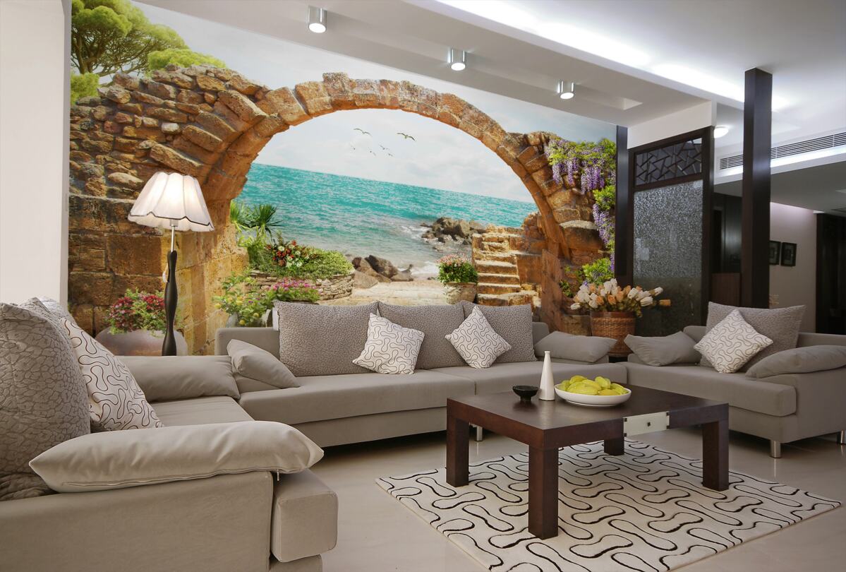 Fototapeta starożytny kamienny łuk