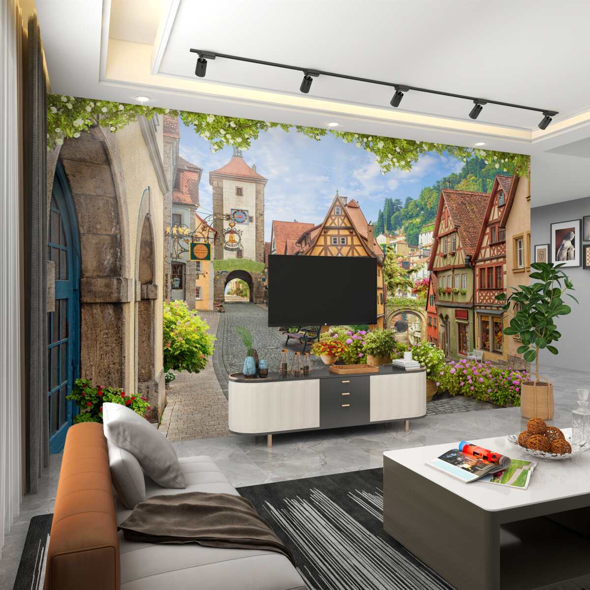 Fototapeta piękne stare miasto