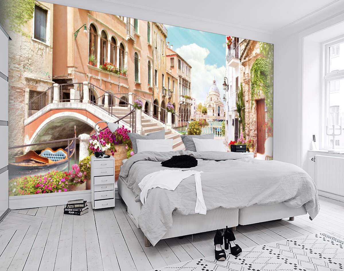 Fototapeta domy w Wenecji