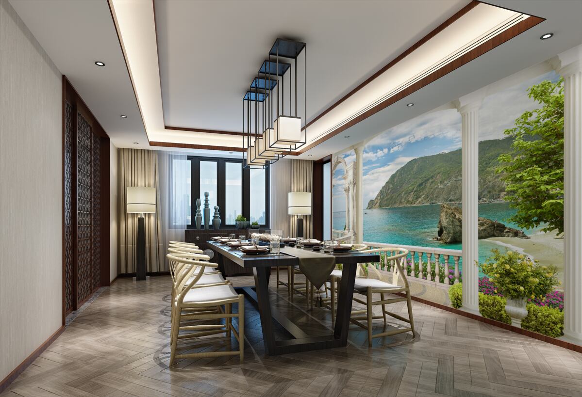 Fototapeta kolumny i morze