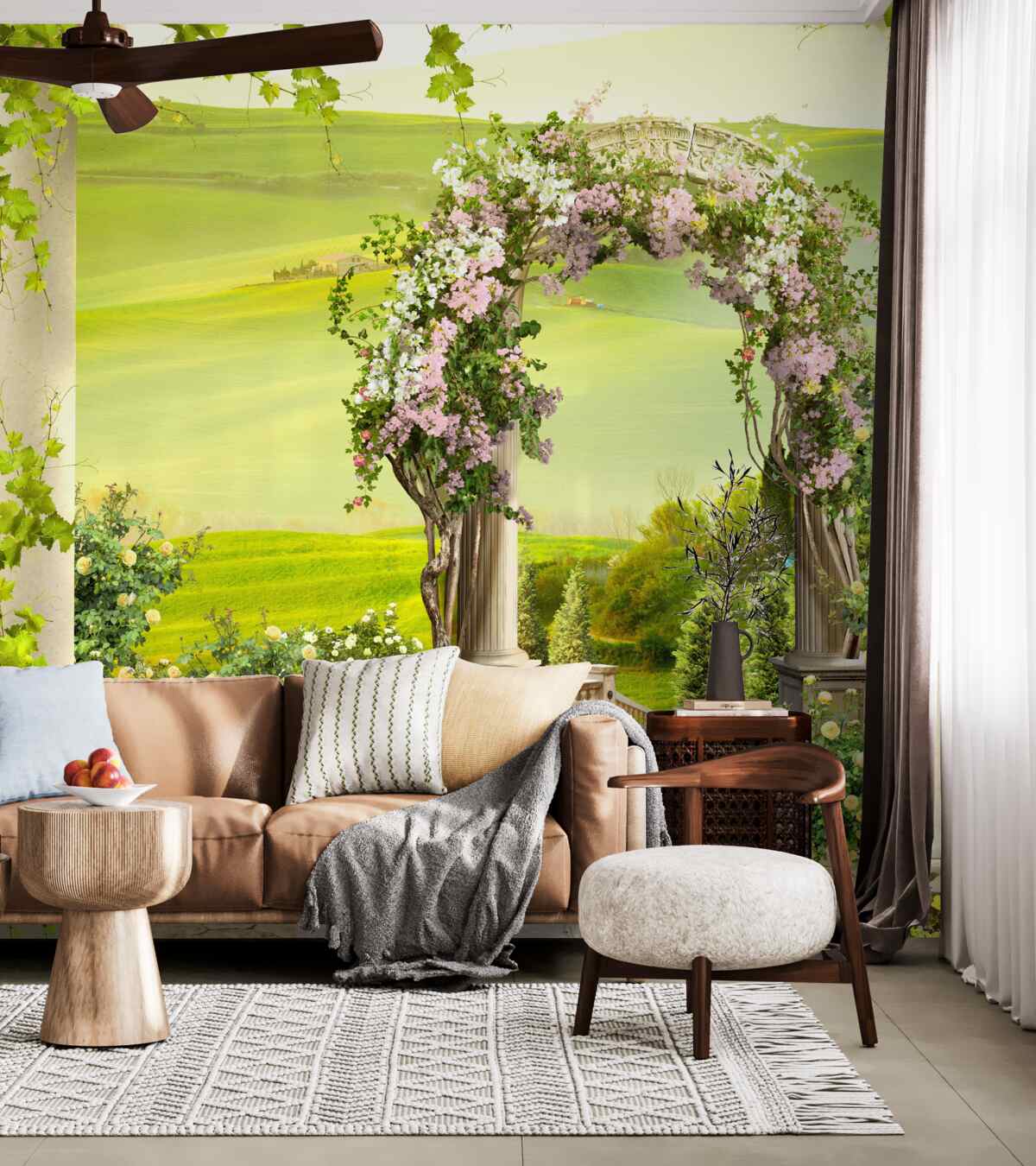 Fototapeta kwitnące ogrody