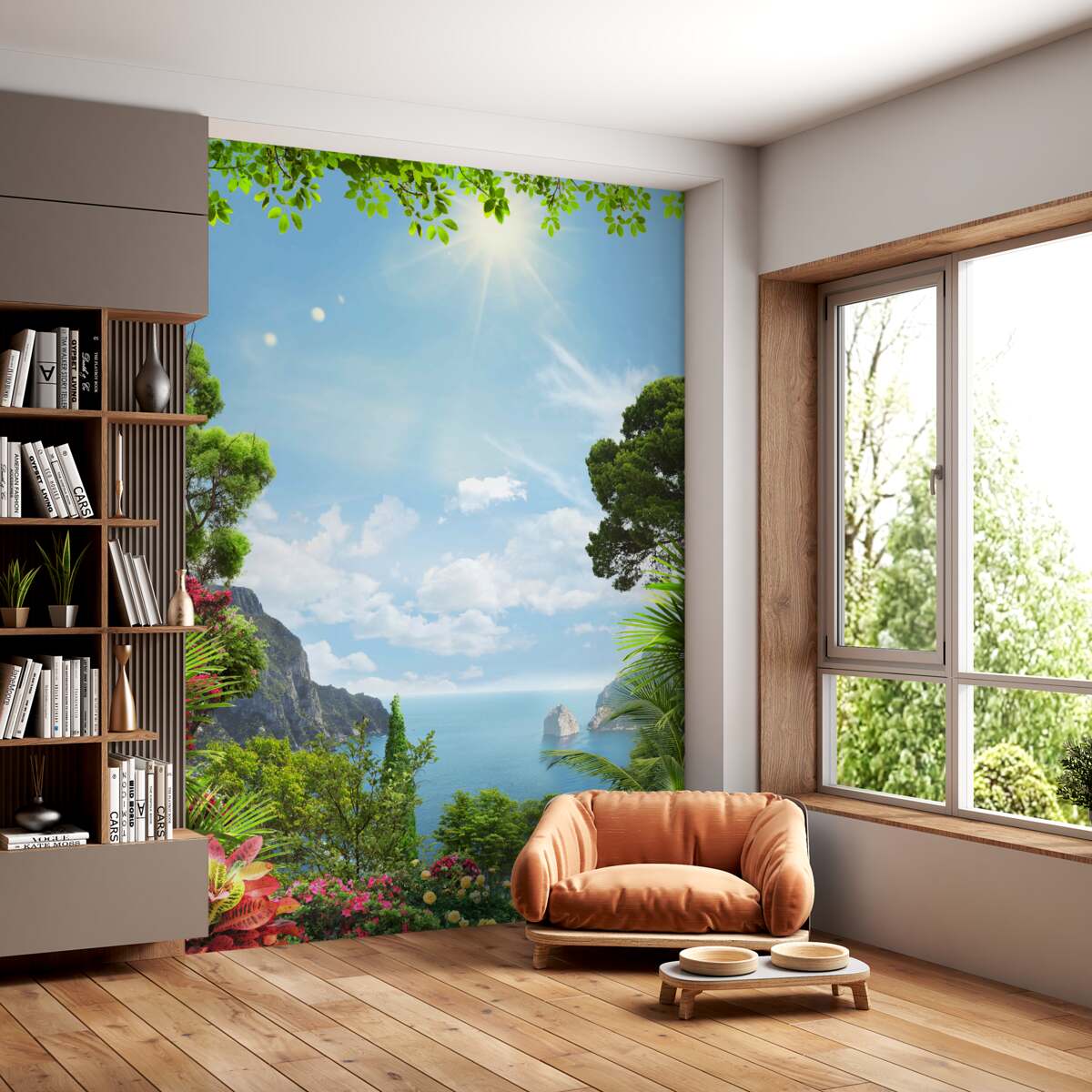 Fototapeta szalony widok na morze