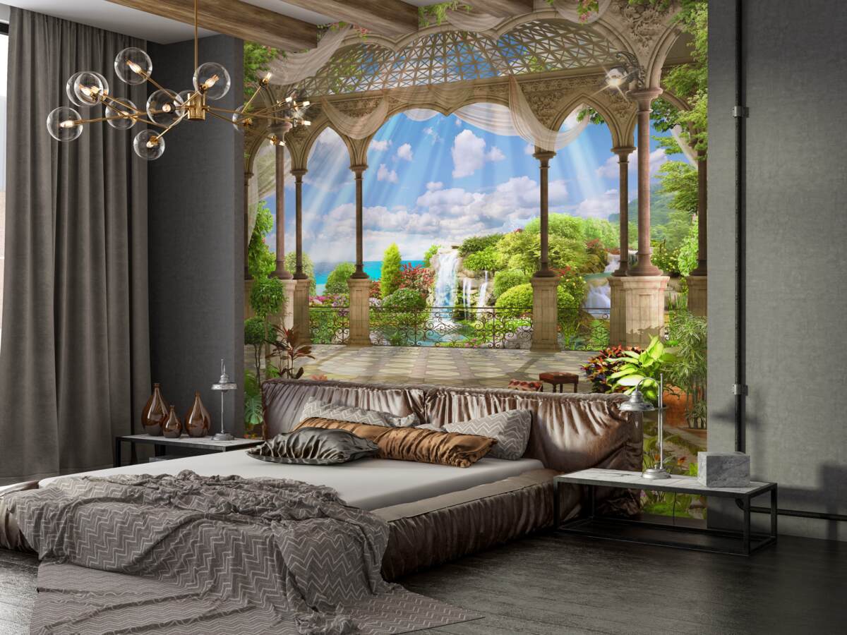 Fototapeta niesamowicie piękny taras