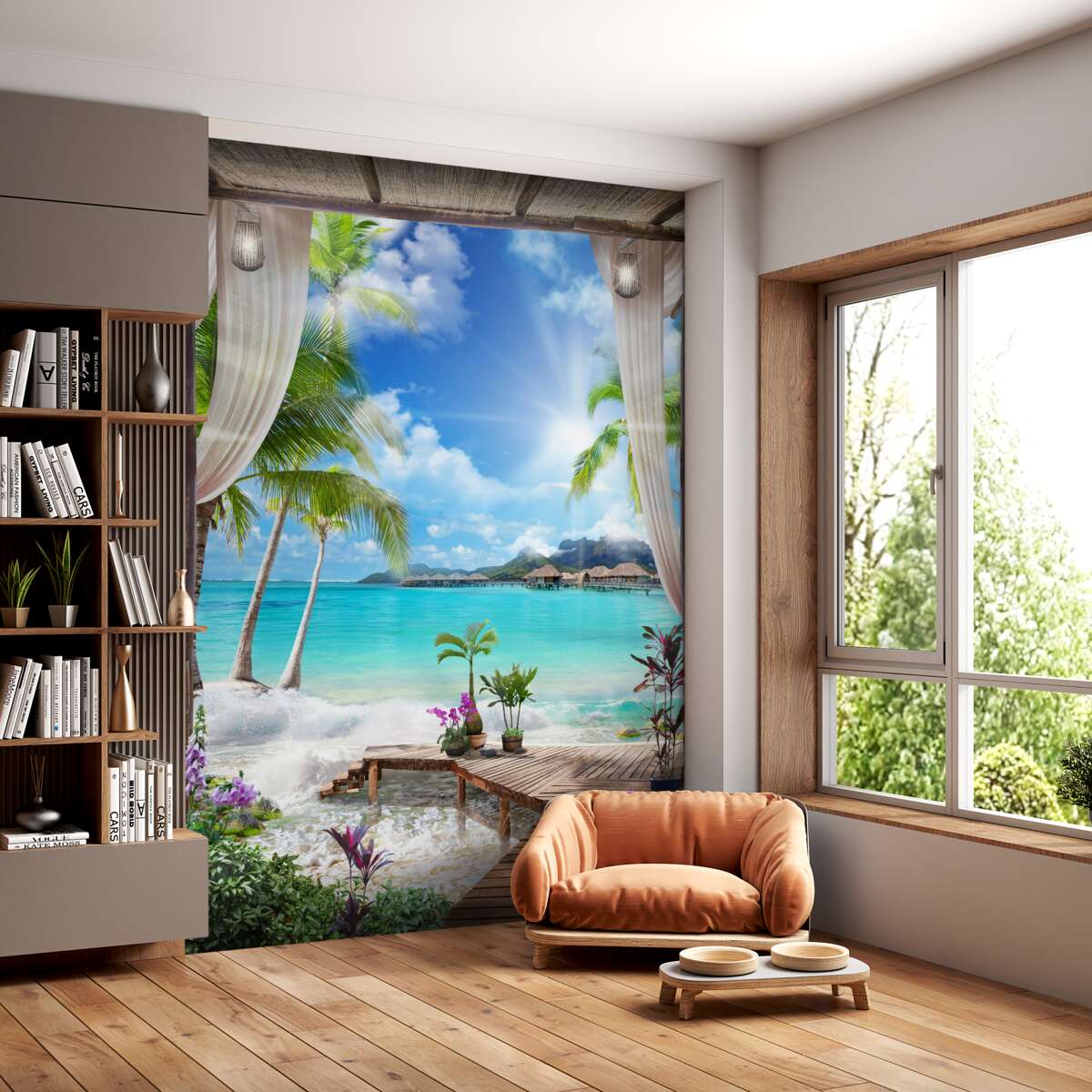 Fototapeta piękne tło plaży