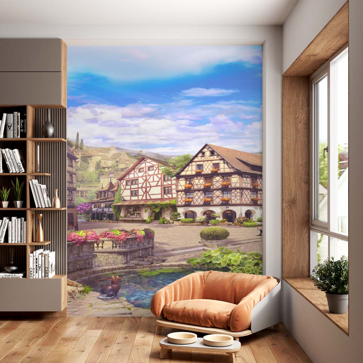 Fototapeta piękny krajobraz miasta