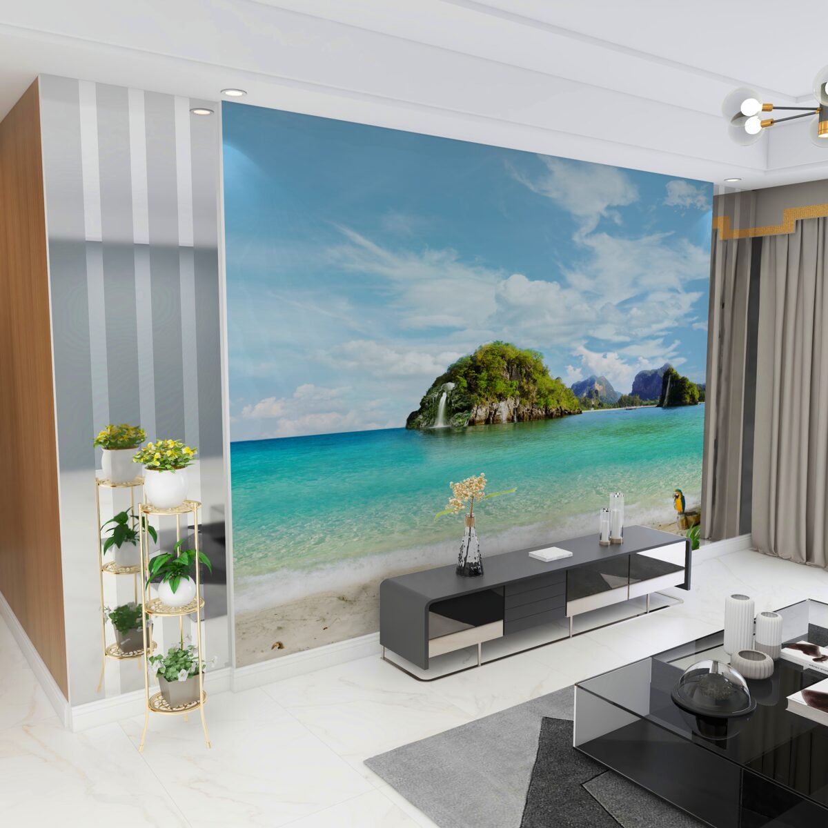 Fototapeta piękny widok z plaży