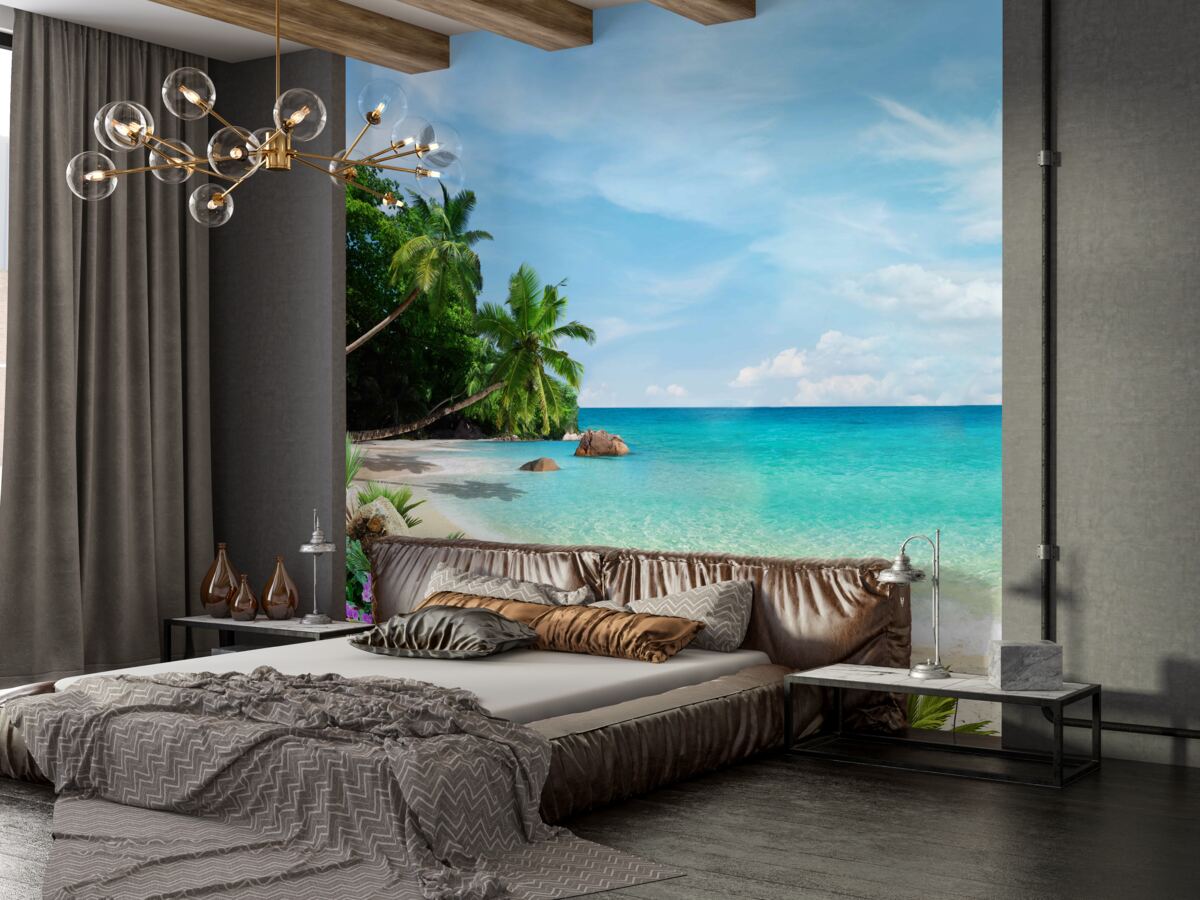 Fototapeta piaszczysta plaża i morze