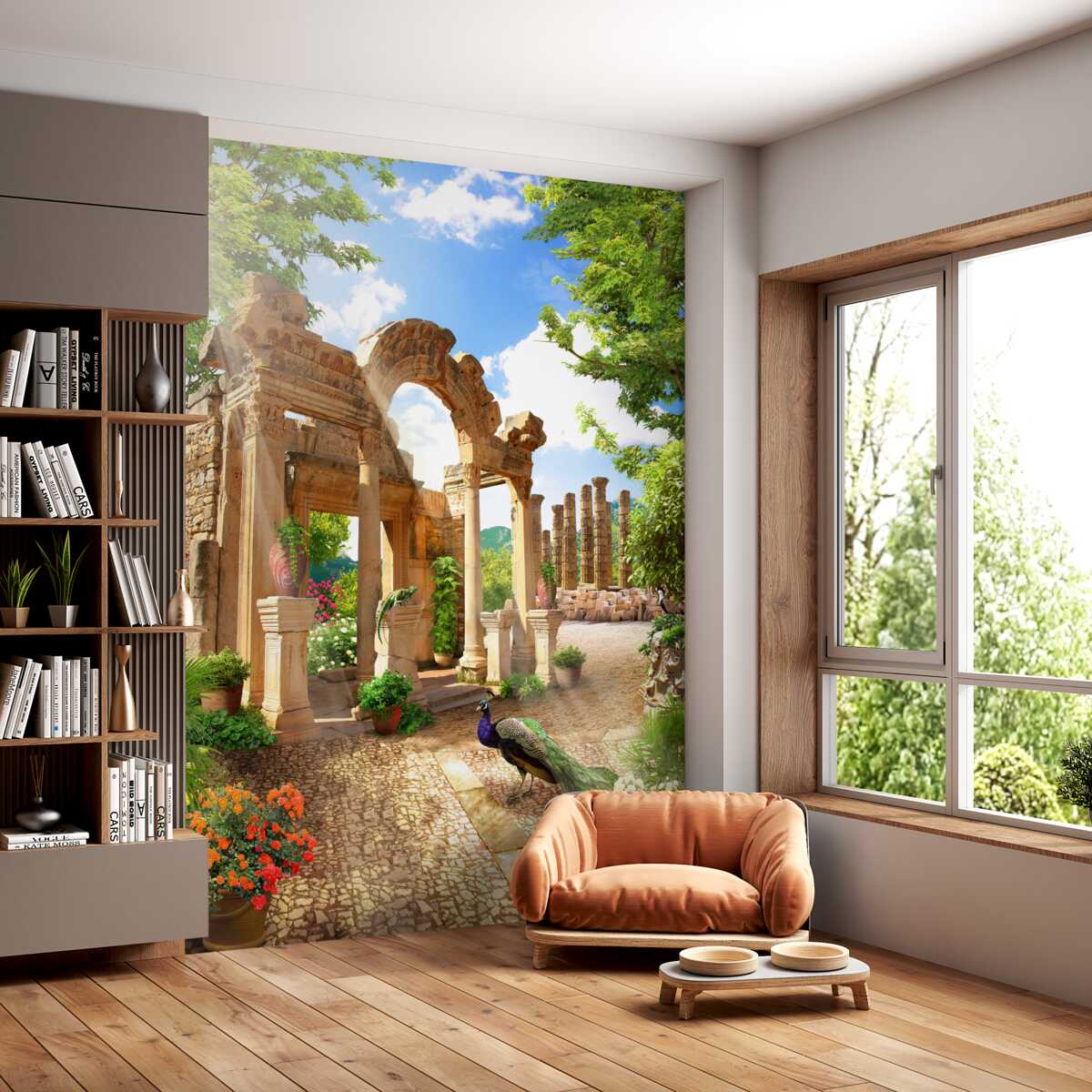 Fototapeta kamienne łuki z kolumnami