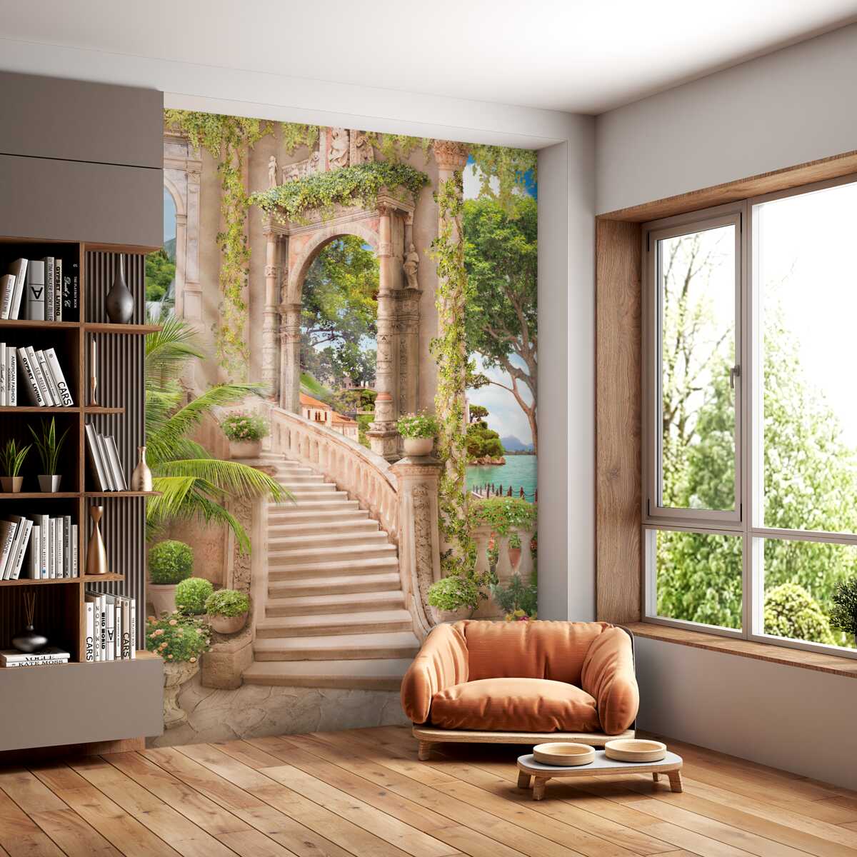 Fototapeta malownicze schody