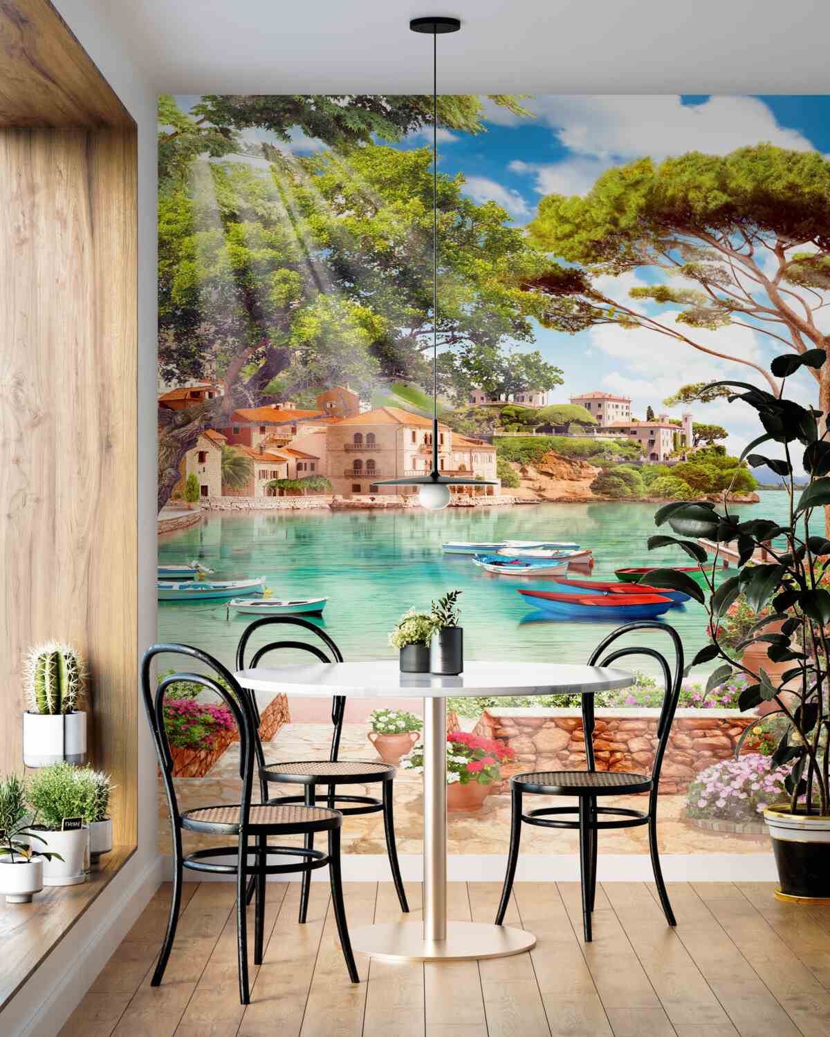 Fototapeta łodzie na Morzu Śródziemnym