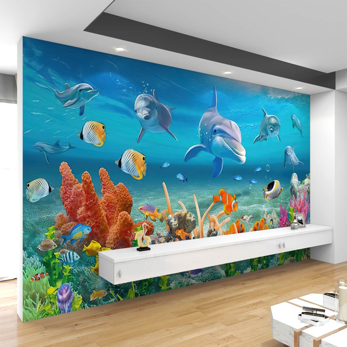 Fototapeta piękny podwodny świat