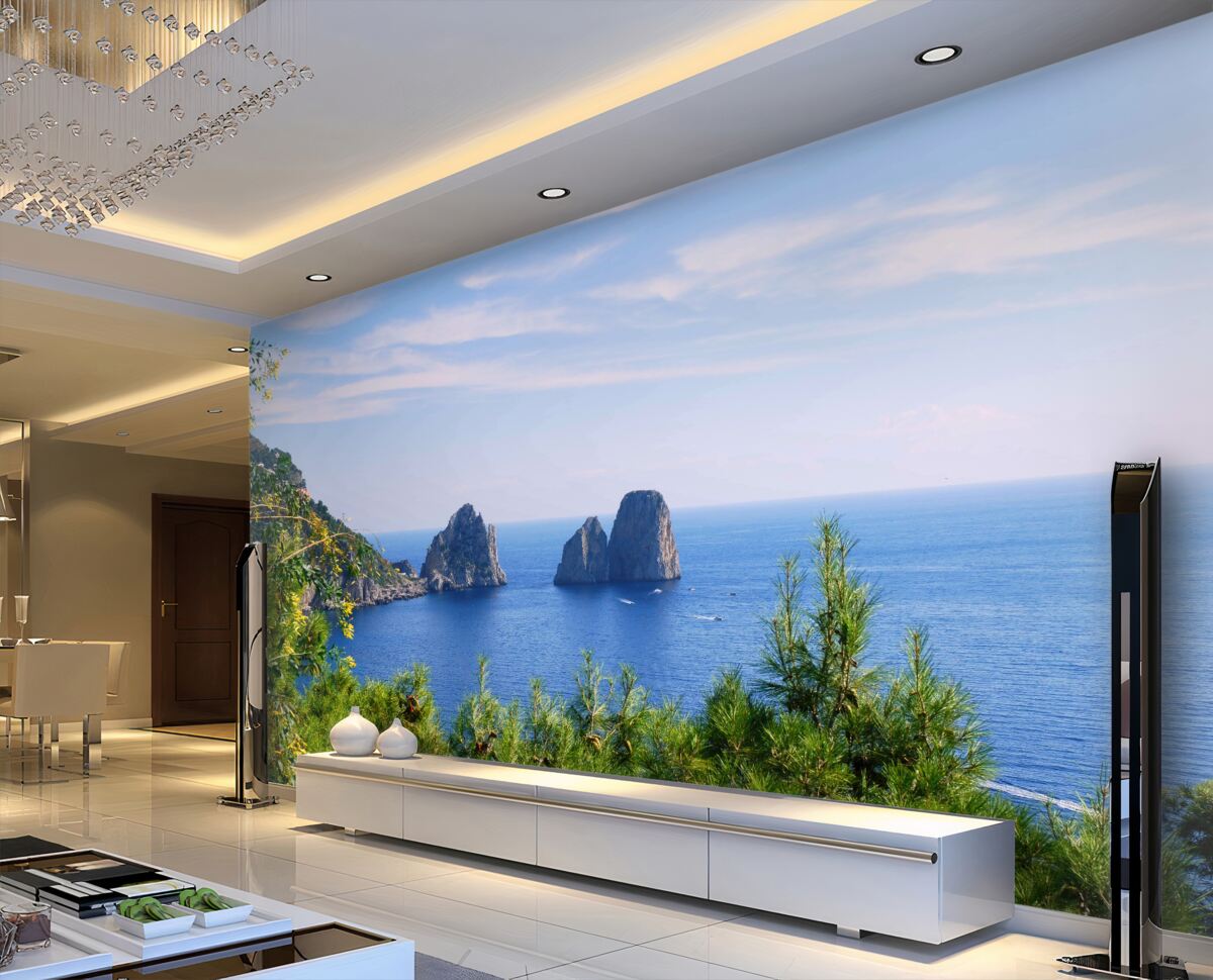 Fototapeta widok na ocean i klif