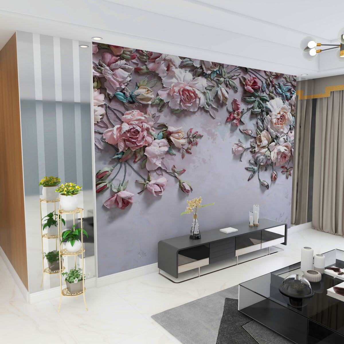 Fototapeta gałązki z różami