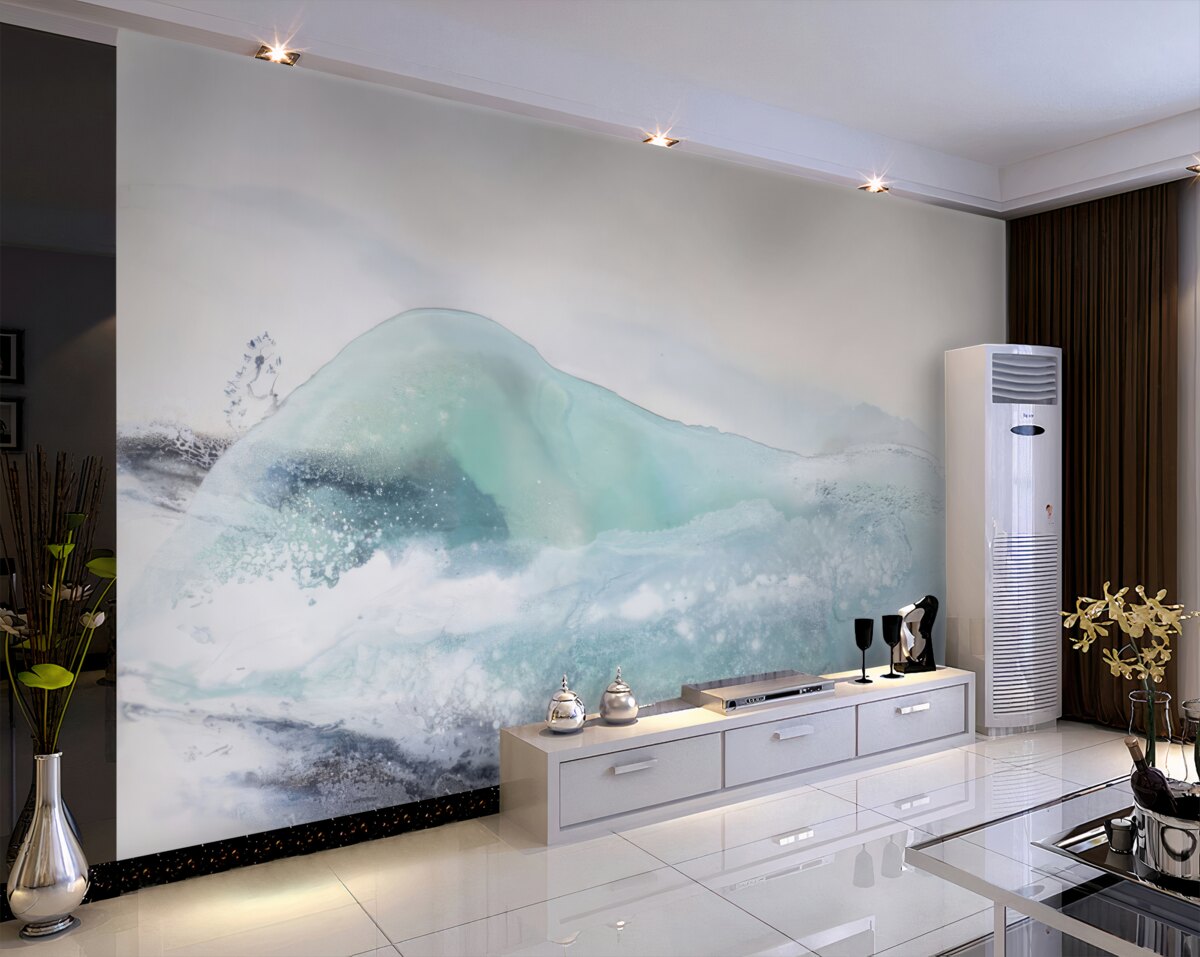 Fototapeta niespokojne morze bez końca