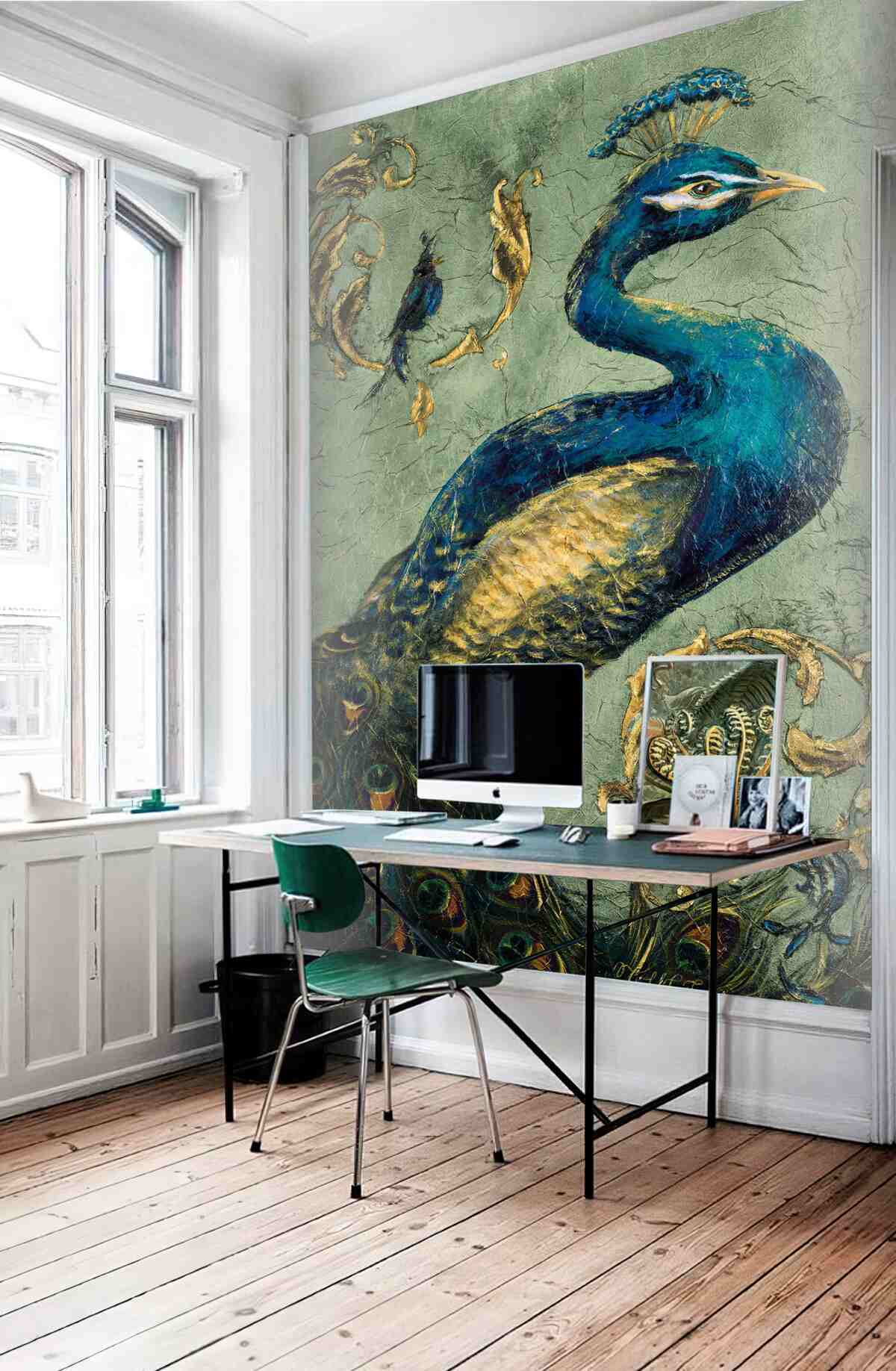 Fototapeta bardzo piękny paw