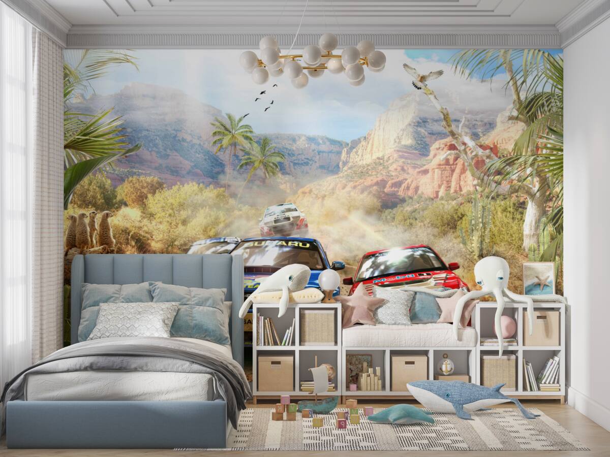 Fototapeta Rajd na pustyni