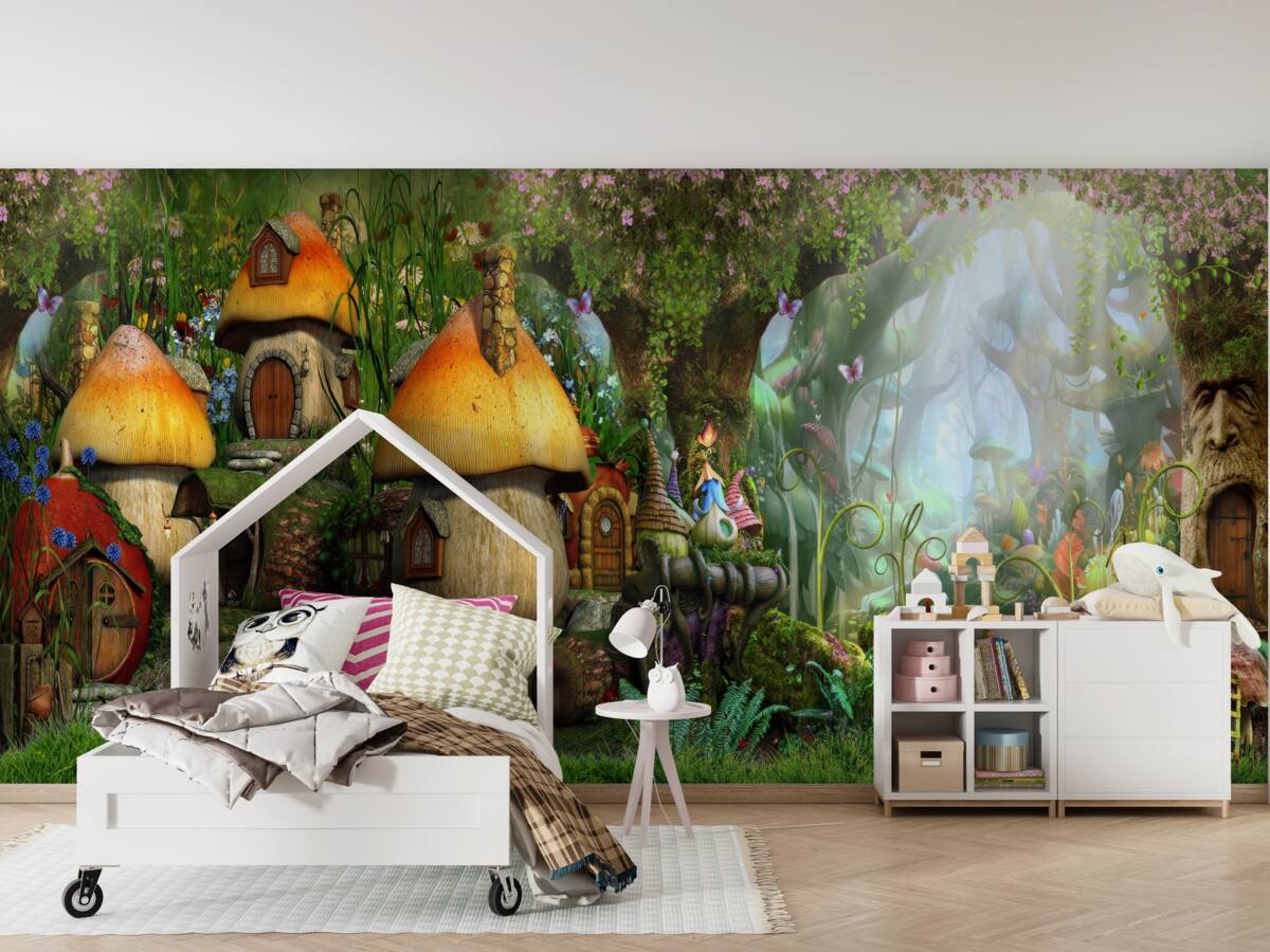 Fototapeta Wioska z bajki