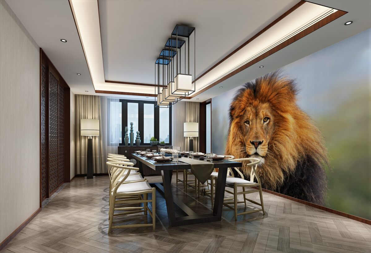 Fototapeta Portret lwa