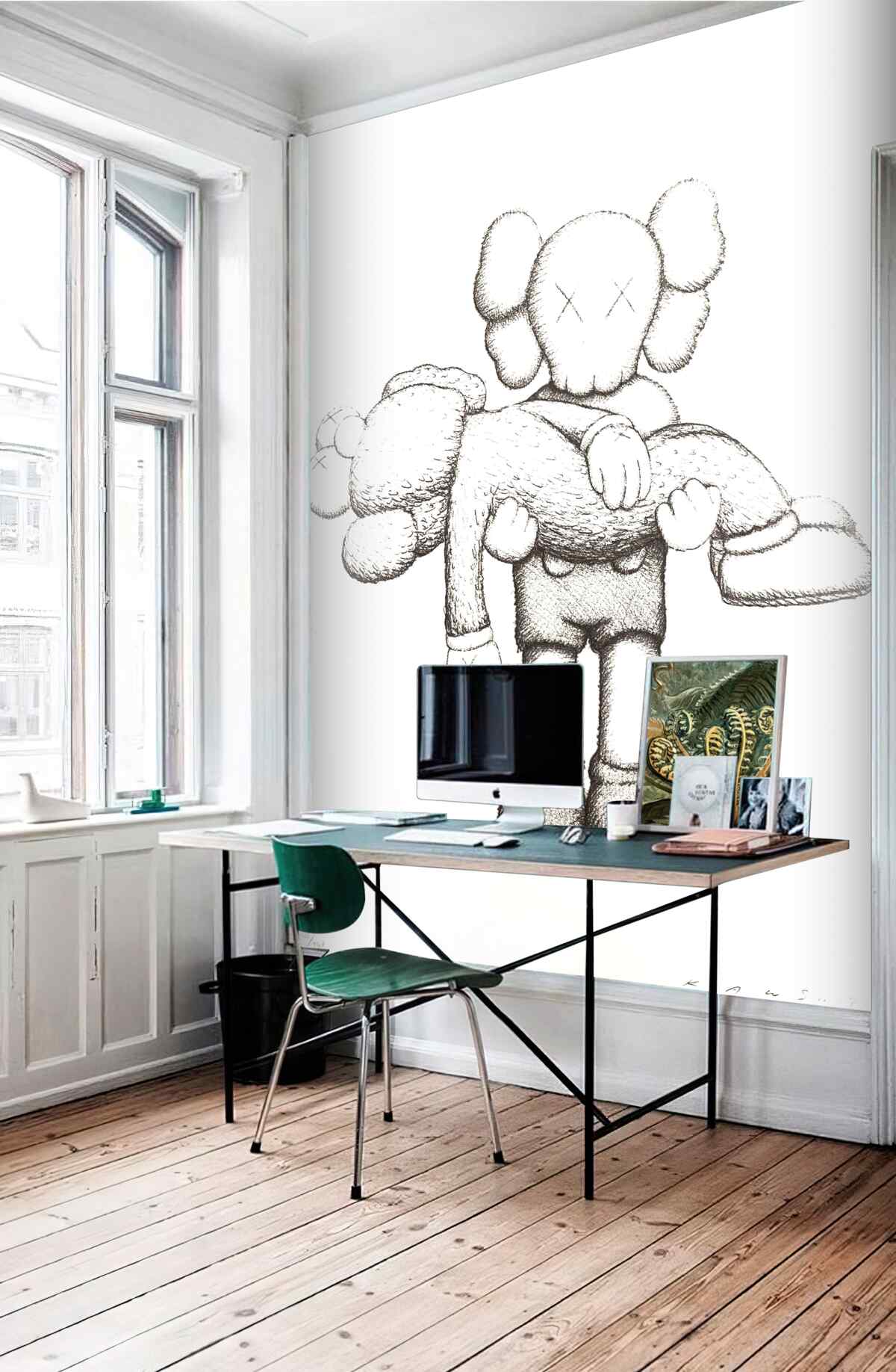 Fototapeta jedna postać trzyma drugą