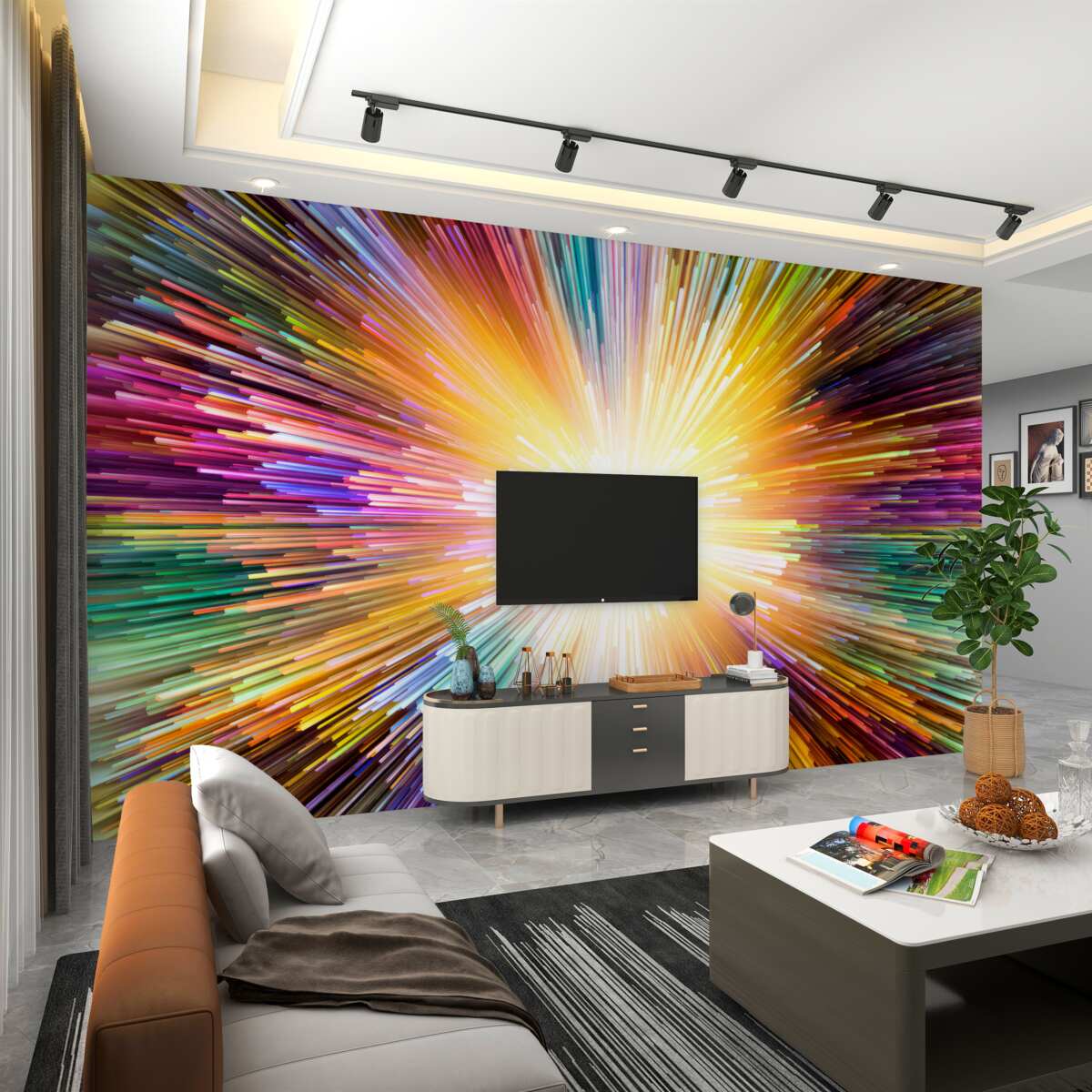 Fototapeta Kolorowe błyski