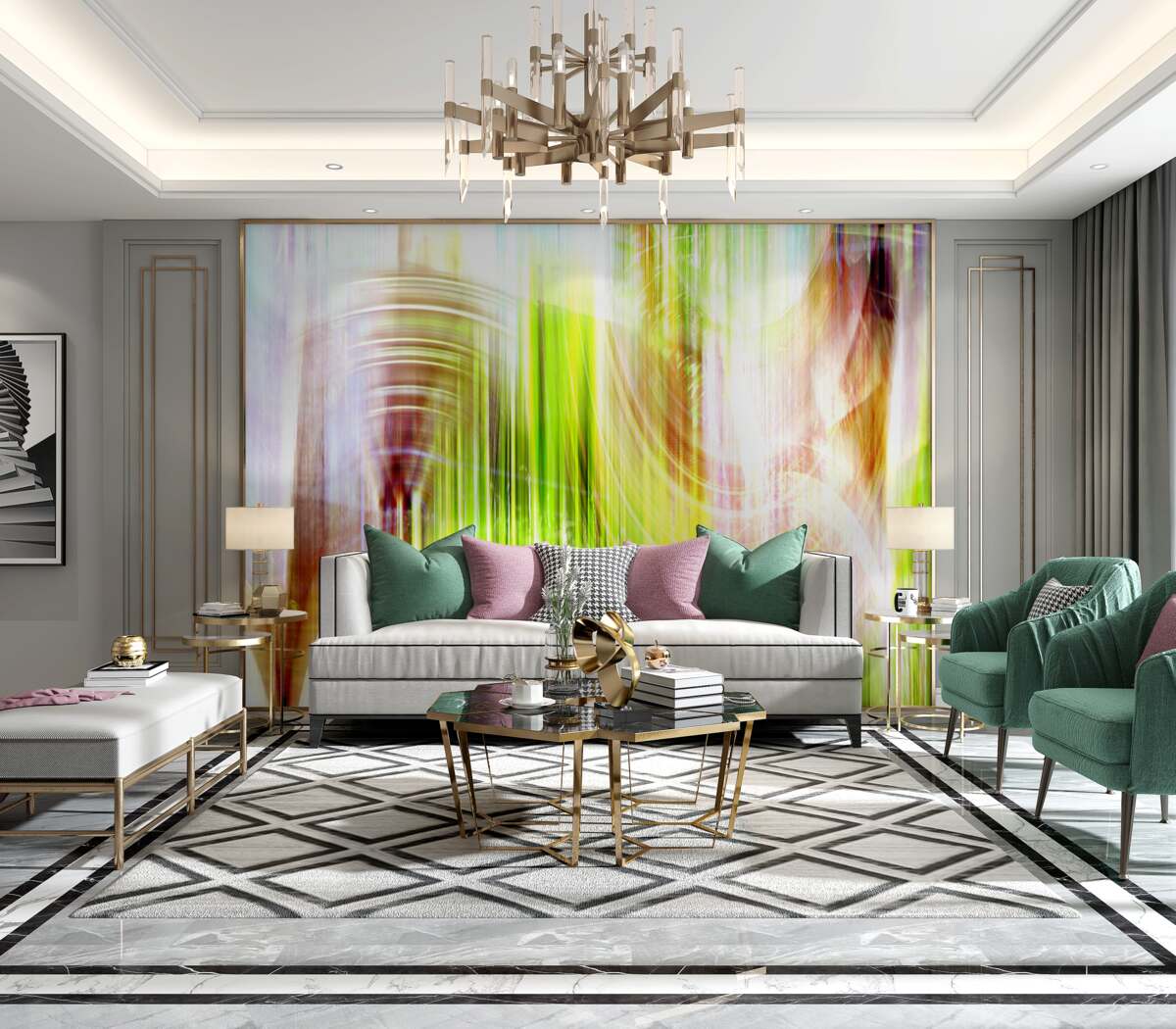 Fototapeta Jasna abstrakcja