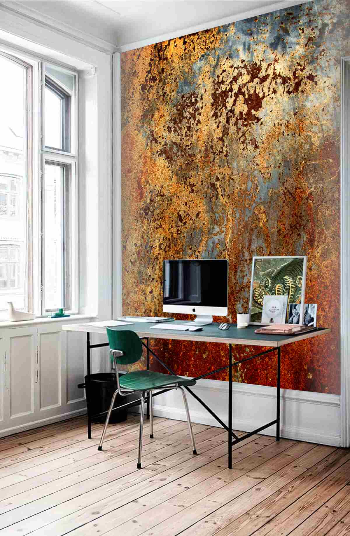 Fototapeta pływający złoty kolor