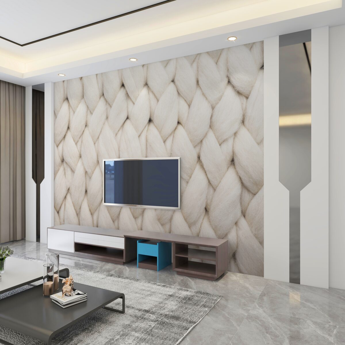 Fototapeta Tkane nitkami