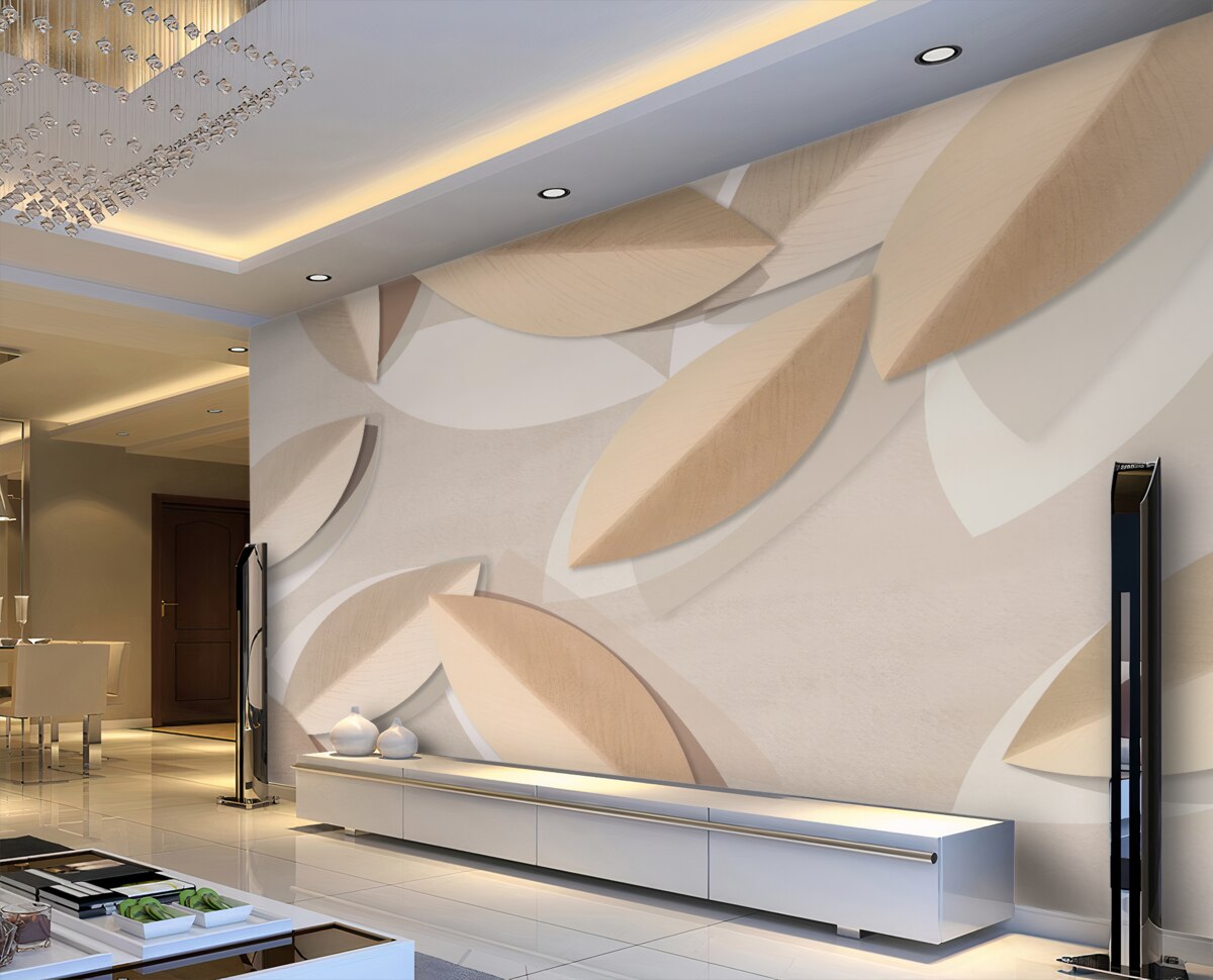 Fototapeta Bordowe duże liście