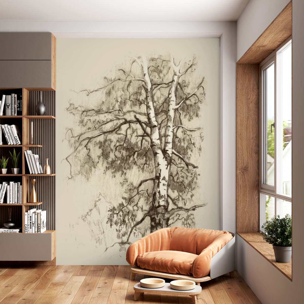 Fototapeta Malowana brzoza