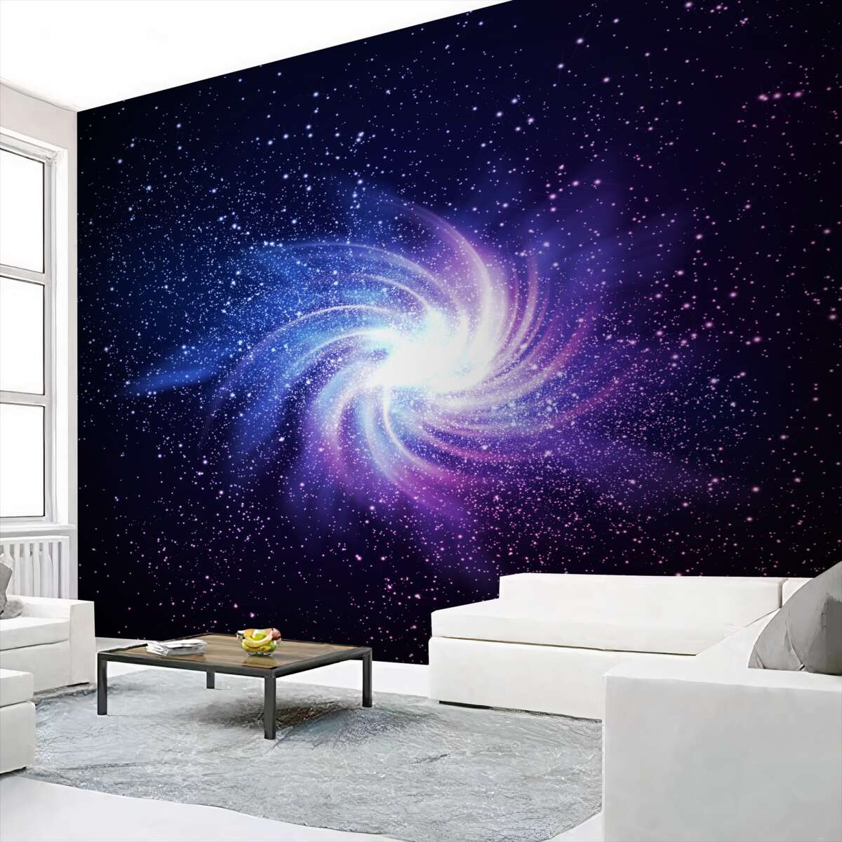 Fototapeta kosmiczny wir na niebie