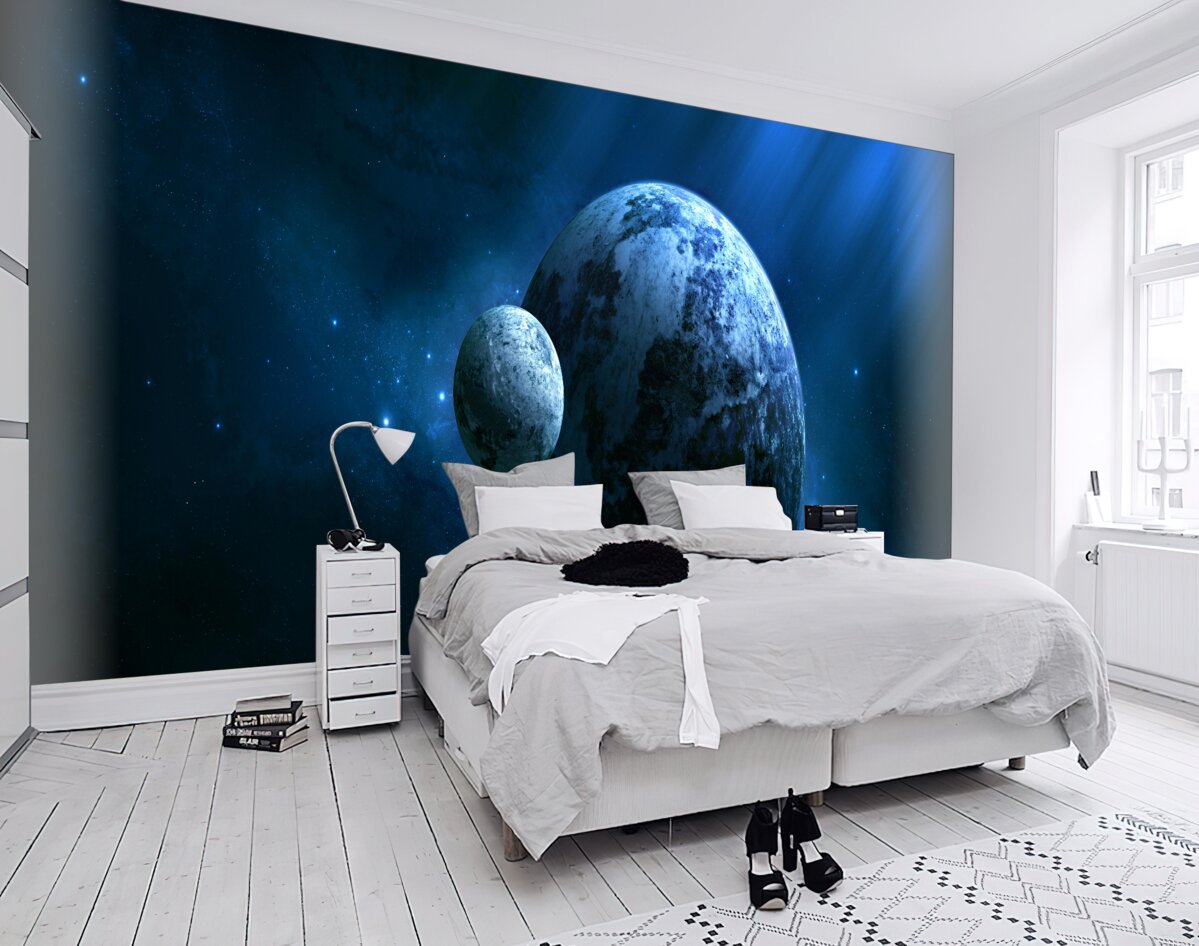 Fototapeta widok na planetę Ziemię