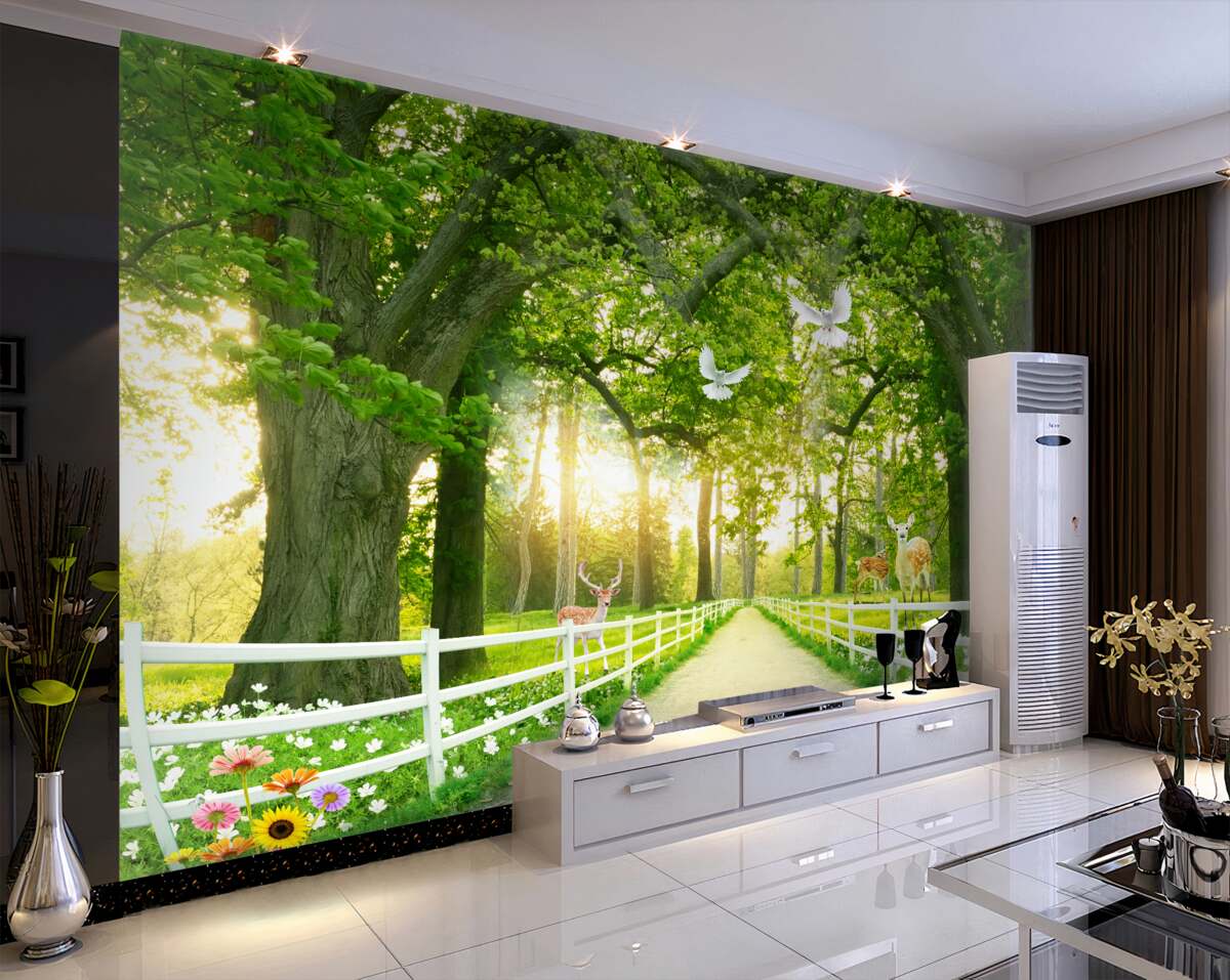 Fototapeta romantyczna trasa spacerowa